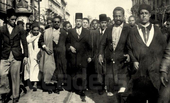 La grande manifestations du 8 avril 1938 :  le témoignage du Dr Mahmoud Materi 