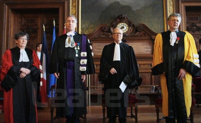 Caïd Essebsi ému de retrouver la Sorbonne après 63 ans Caïd Essebsi ému de retrouver la Sorbonne après 63 ans