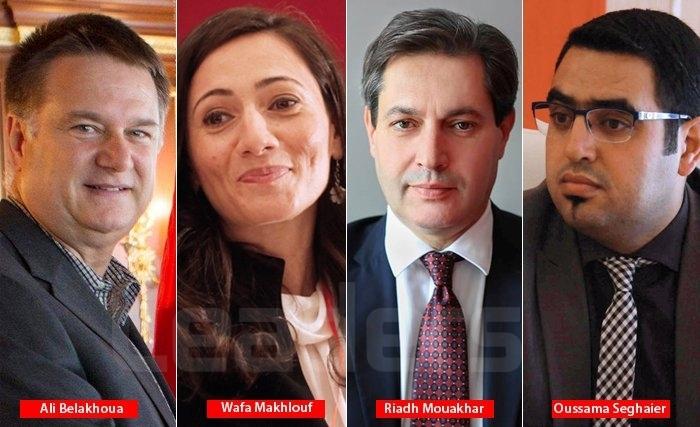 Wafa Makhlouf, Oussama Seghaier, Riadh Mouakhar et Ali Belakhoua : les 4 députés qui iront à Washington Wafa Makhlouf, Oussama Seghaier, Riadh Mouakhar et Ali Belakhoua : les 4 députés qui iront à Washington