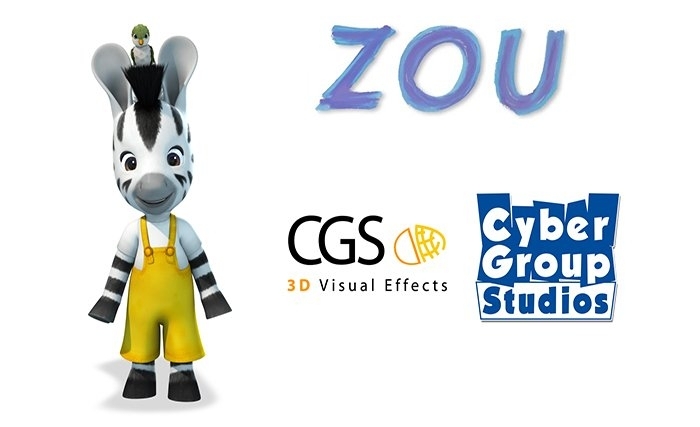 CGS 3D cartonne avec la série ZOU!