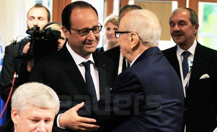 François Hollande déplore que les promesses du G8 à Deauville n’aient pas été tenues