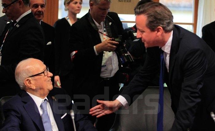 David Cameron : « Oh ! President Essebsi ! » David Cameron : « Oh ! President Essebsi ! »