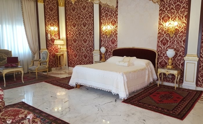 La chambre à coucher de Bourguiba La chambre à coucher de Bourguiba