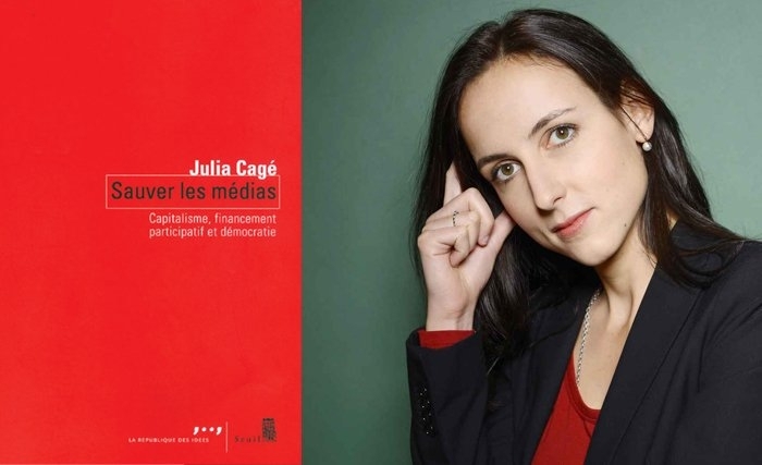 Le petit livre rouge de Julia Cagé pour «sauver les médias»