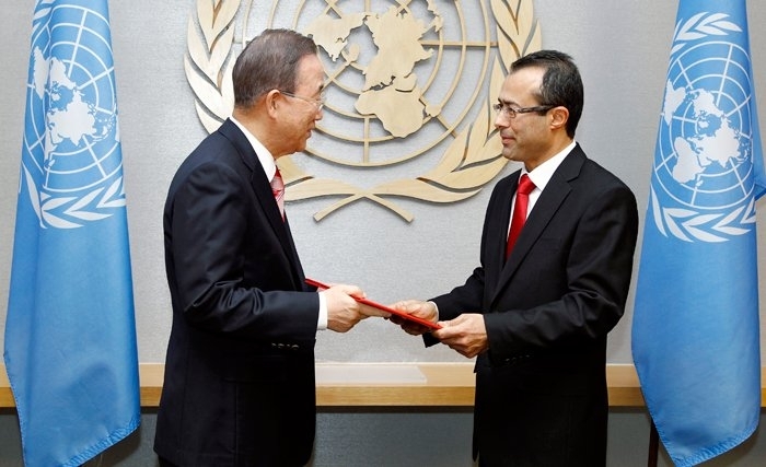 Khaled Khiari, Ambassadeur-Représentant permanent de Tunisie auprès de l'ONU à New York Khaled Khiari, Ambassadeur-Représentant permanent de Tunisie auprès de l'ONU à New York