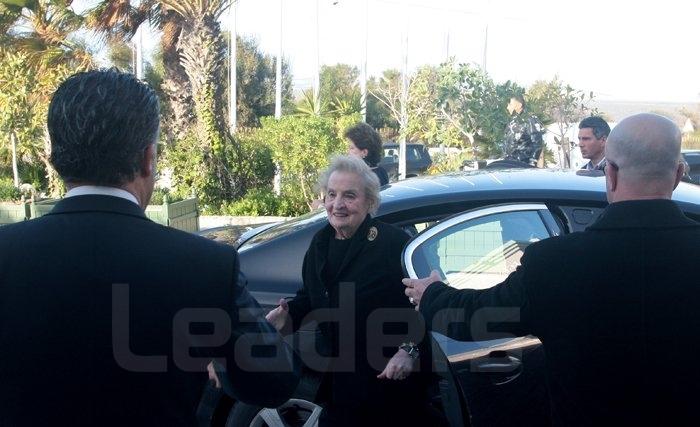 Madeleine Albright ce jeudi à Tunis