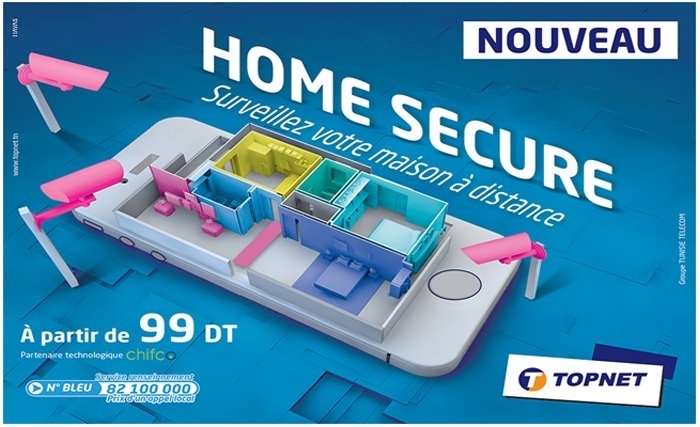 Topnet lance «Home Secure», sa première solution d’objets connectés 