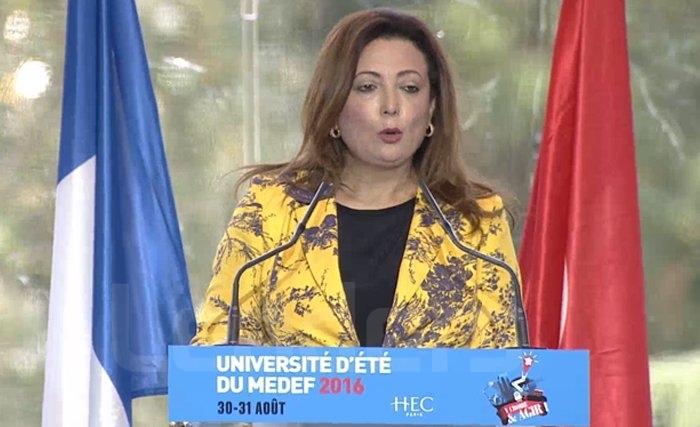 Bouchamoui à l’Université d’été du Medef : le message franc de la Tunisie au patronat français