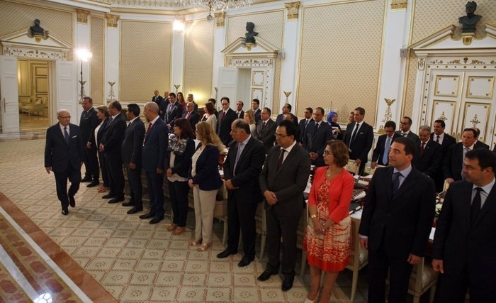 Le premier conseil des ministres du Gouvernement Chahed par la photo