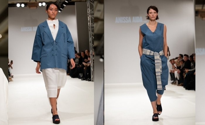 Anissa Meddeb brille à la fashion week de Londres