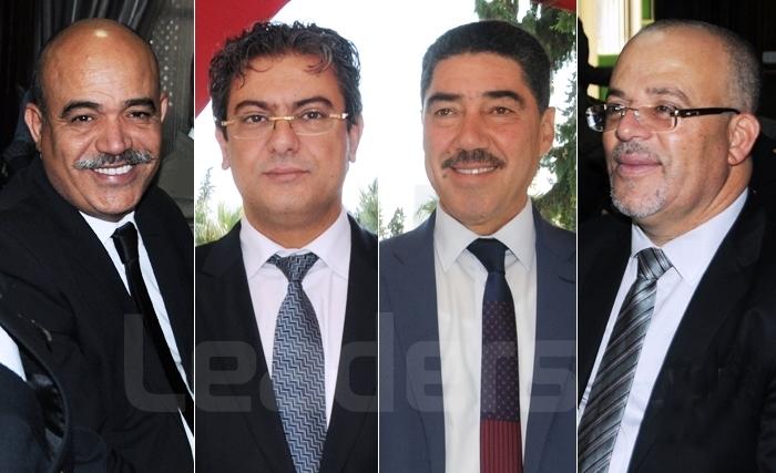 Ahmed Seddik - Noureddine Ben Ticha - Jalel Ghedira et Samir Dilou Ahmed Seddik - Noureddine Ben Ticha - Jalel Ghedira et Samir Dilou