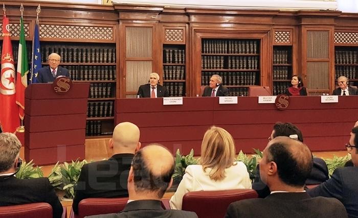 Caïd Essebsi à Rome : « Caton aurait lancé avec moi Aedificanda Cartago ! » Caïd Essebsi à Rome : « Caton aurait lancé avec moi Aedificanda Cartago ! »
