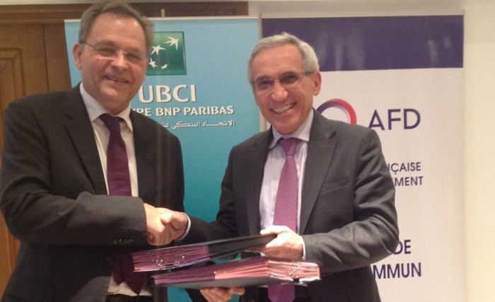 L’UBCI et l’afd signent une ligne de credit verte  De 15 millions d’euros  