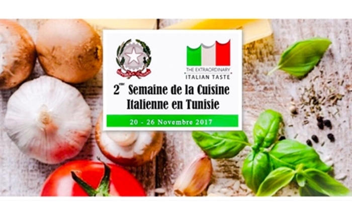 La Semaine de la Cuisine Italienne de retour en Tunisie (20-26 novembre 2017) 