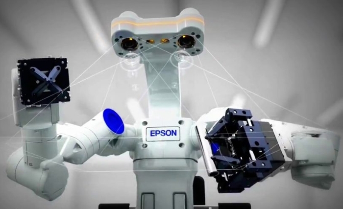 Le nouveau robot autonome d’Epson: Bertie the robot