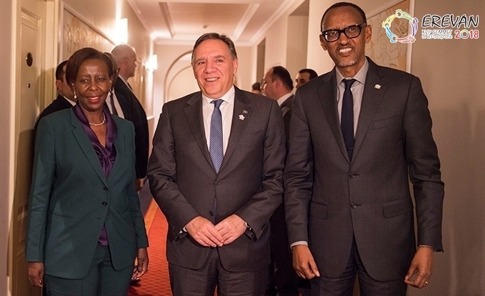 La Rwandaise Louise Mushikiwabo en droite ligne pour le secrétariat général de la Francophonie La Rwandaise Louise Mushikiwabo en droite ligne pour le secrétariat général de la Francophonie