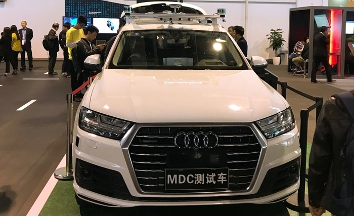 Fruit de la coopération entre Huawei et Audi : la voiture autonome guidée par Ai est née Fruit de la coopération entre Huawei et Audi : la voiture autonome guidée par Ai est née