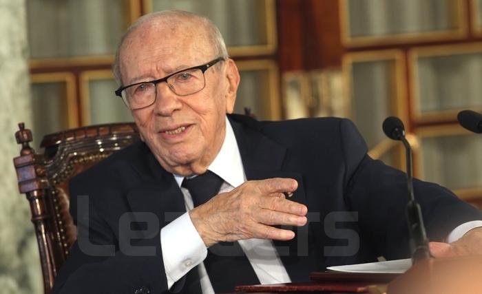 Beji Caïd Essebsi : j e n'ai rien contre Youssef Chahed et je m'en remets à l'ARP pour le remaniement Beji Caïd Essebsi : j e n'ai rien contre Youssef Chahed et je m'en remets à l'ARP pour le remaniement