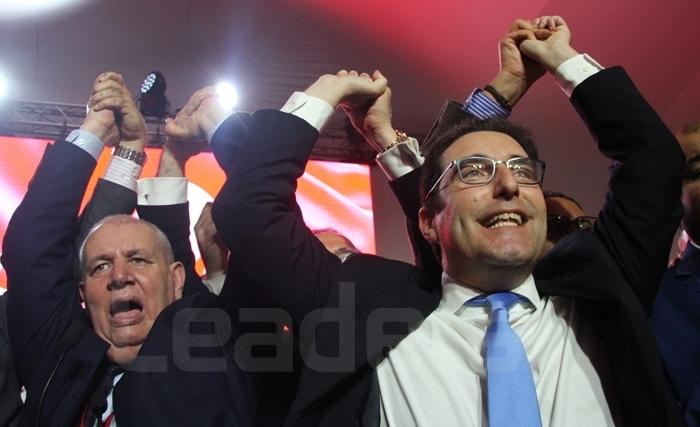 Le mouvement Tahia Tounès sort des limbes et annonce la couleur : il n'y aura pas d'alliance avec Ennahdha (Album Photos) Le mouvement Tahia Tounès sort des limbes et annonce la couleur : il n'y aura pas d'alliance avec Ennahdha (Album Photos)