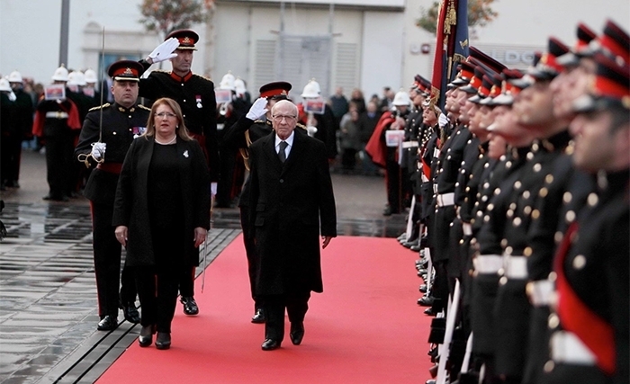 Malte réserve au président Caïd Essebsi un accueil haut en couleur Malte réserve au président Caïd Essebsi un accueil haut en couleur