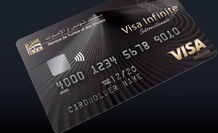 Nouveau standard de prestige: La carte Visa Infinite de la BTE