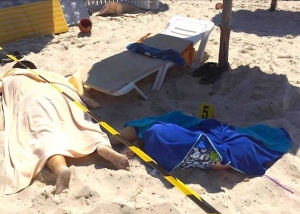 Tirs sur la plage devant un hôtel à Sousse : 19 morts et six blessés