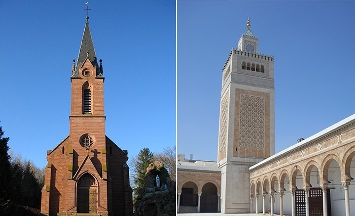 Quand des chrétiens et des musulmans prient ensemble dans une Eglise Quand des chrétiens et des musulmans prient ensemble dans une Eglise