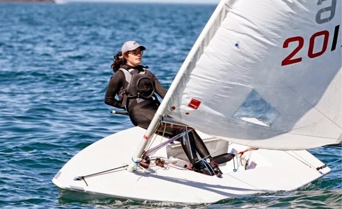 Podium européen pour notre jeune lasériste Ines GMATI Podium européen pour notre jeune lasériste Ines GMATI