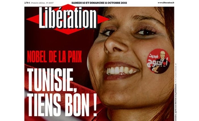 Nobel: "Tunisie, tiens bon!"* Nobel: "Tunisie, tiens bon!"*