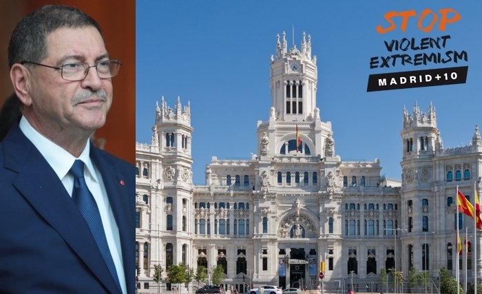 Habib Essid et Ban Ki-moon au Club de Madrid : Prévenir et lutter contre la violence extrémiste Habib Essid et Ban Ki-moon au Club de Madrid : Prévenir et lutter contre la violence extrémiste