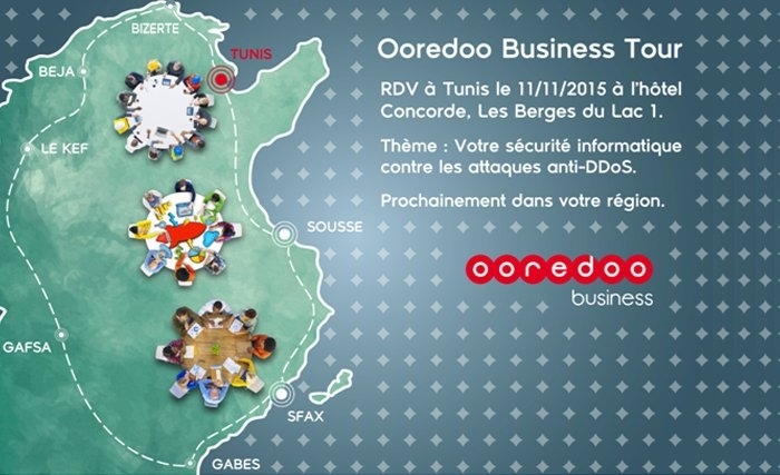 Ooredoo Business lance sa tournée des régions avec le « Ooredoo Business Tour ». Ooredoo Business lance sa tournée des régions avec le « Ooredoo Business Tour ».
