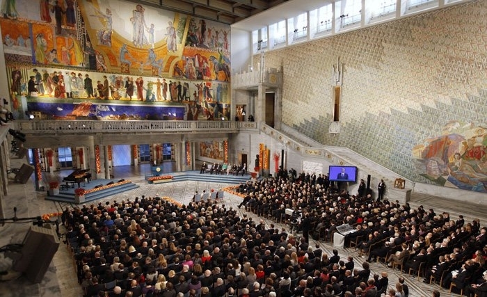 Tout sur la cérémonie de remise du Prix Nobel de la Paix 2015 au Quartet tunisien Tout sur la cérémonie de remise du Prix Nobel de la Paix 2015 au Quartet tunisien