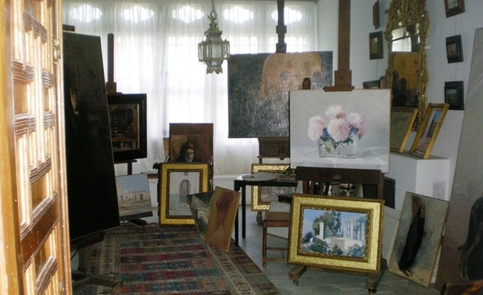 L’atelier de peinture du Baron d’Erlanger restauré L’atelier de peinture du Baron d’Erlanger restauré