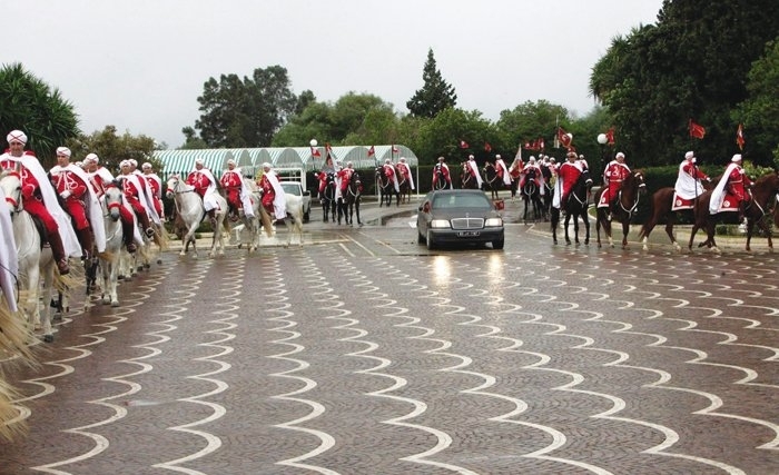 La cavalerie du régiment d’honneur de l’Armée nationale