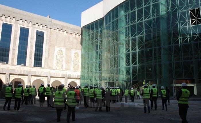 Cité de la Culture : le chantier reprend, le rêve recommence, inauguration dans 18 mois Cité de la Culture : le chantier reprend, le rêve recommence, inauguration dans 18 mois