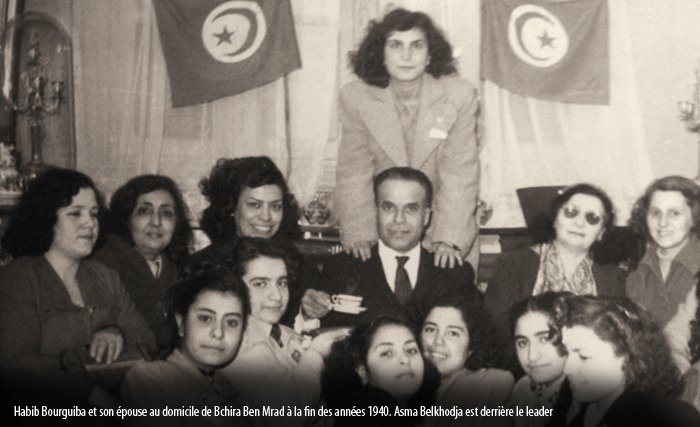 Une figure du mouvement d’émancipation tunisien: Asma Belkhodja-Rebaï