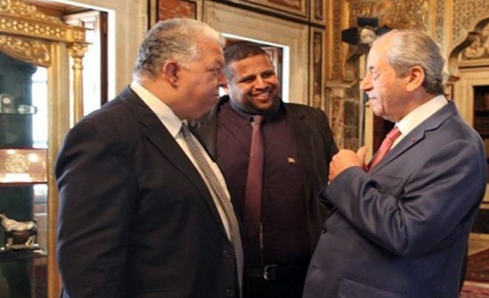 Mohamed ennaceur et Sofinne Ben Farhat Mohamed ennaceur et Sofinne Ben Farhat