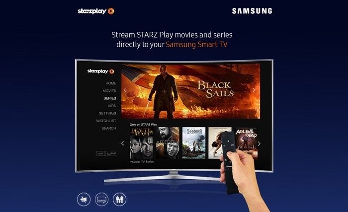 Le service VOD de STARZ Play Arabia, partenaire exclusif des Smart TV Samsung