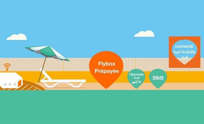 Orange lance la Flybox 3G prépayée à 59 DT seulement