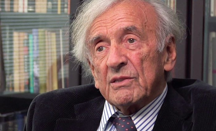 Elie wiesel, prix nobel de la paix, est sensible a toutes les souffrances… sauf a celles des palestiniens !