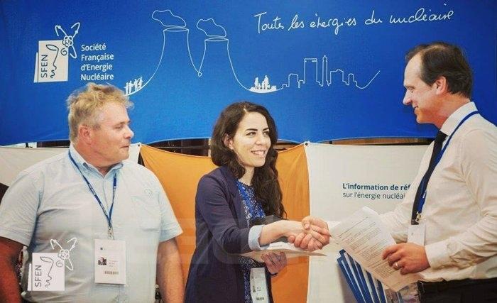 La chercheuse tunisienne Nesrine Gharbi primée par la Société française d’énergie nucléaire La chercheuse tunisienne Nesrine Gharbi primée par la Société française d’énergie nucléaire