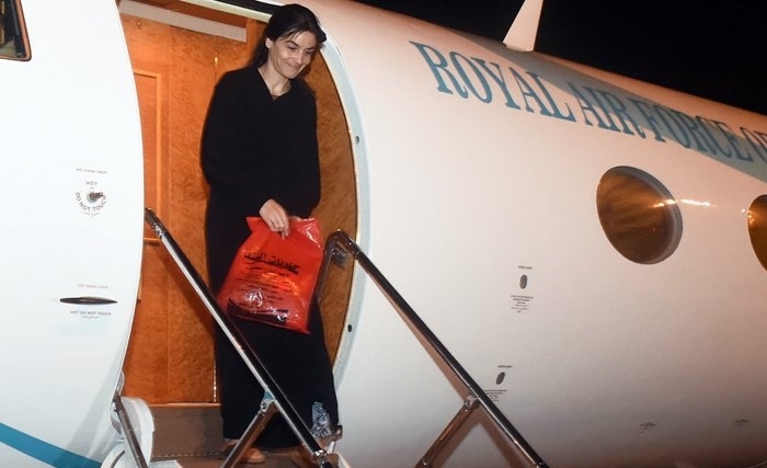 Après sa libération, Nouran Houas remercie Oman, la France, la Tunisie et le CICR Après sa libération, Nouran Houas remercie Oman, la France, la Tunisie et le CICR