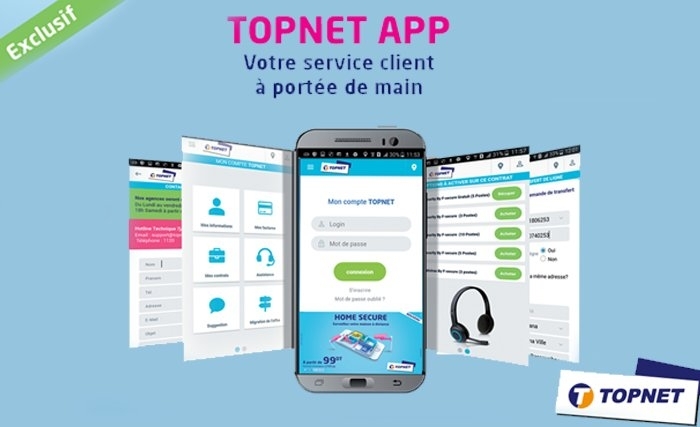 TOPNET APP: La nouvelle application d’assistance client en ligne de TOPNET TOPNET APP: La nouvelle application d’assistance client en ligne de TOPNET
