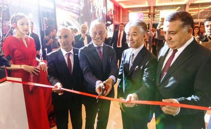 Cérémonied’inauguration du premier showroom Honda en Tunisie