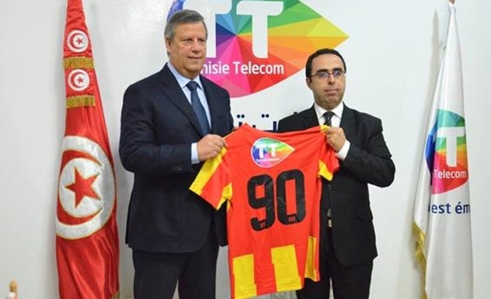 Tunisie Telecom et L’Esperance sportive de Tunis: Un partenariat plus soudé ! Tunisie Telecom et L’Esperance sportive de Tunis: Un partenariat plus soudé !
