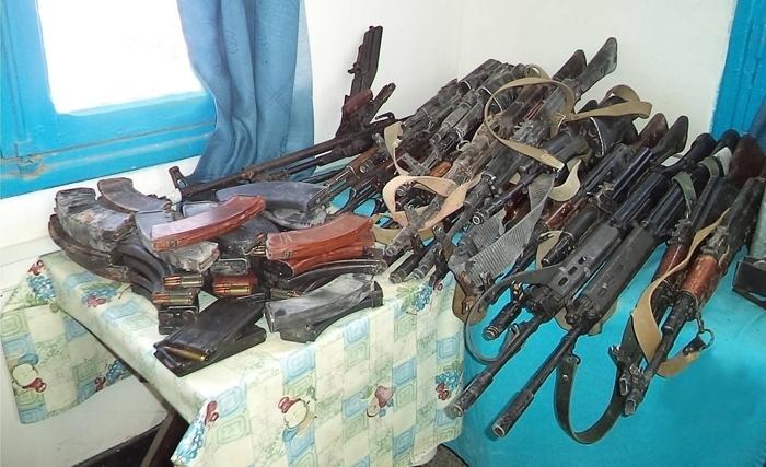 Un véritable arsenal découvert à Ben Guerdane Un véritable arsenal découvert à Ben Guerdane