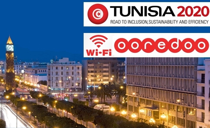 Ooredoo l’accès wifi gratuit durant la Conférence Tunisia 2020 Ooredoo l’accès wifi gratuit durant la Conférence Tunisia 2020