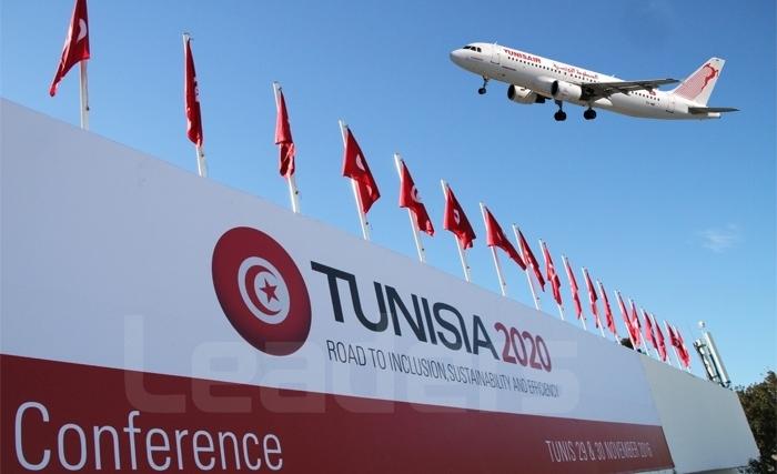 TUNISAIR Transporteur Officiel de la Conférence Internationale TUNISIA 2020 TUNISAIR Transporteur Officiel de la Conférence Internationale TUNISIA 2020