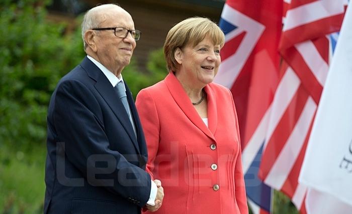Entretien téléphonique Caïd Essebsi-Merkel... Chahed à Berlin au début de 2017