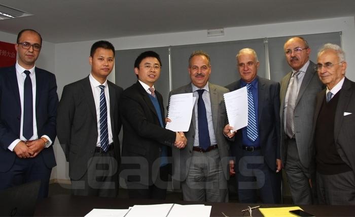 Signature d’une convention de partenariat entre Siame et Huawei